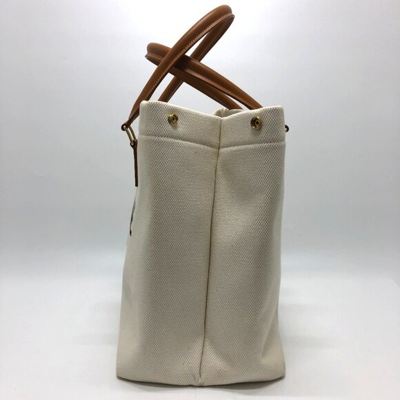 CELINE White Tote Bag - Picture 3 of 15